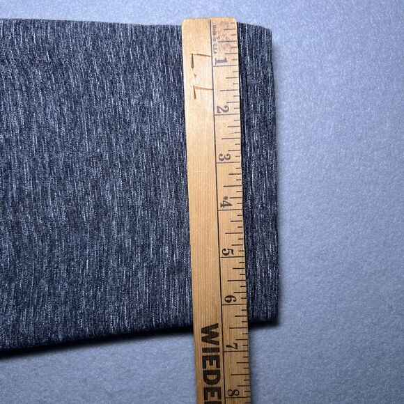 Anthropologie Cartonnier Ponte Knit Pants Size 12 Gray Seamed Career Zip Pockets - Picture 7 of 8